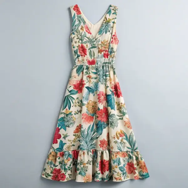 Floral Summer Dress by Zara